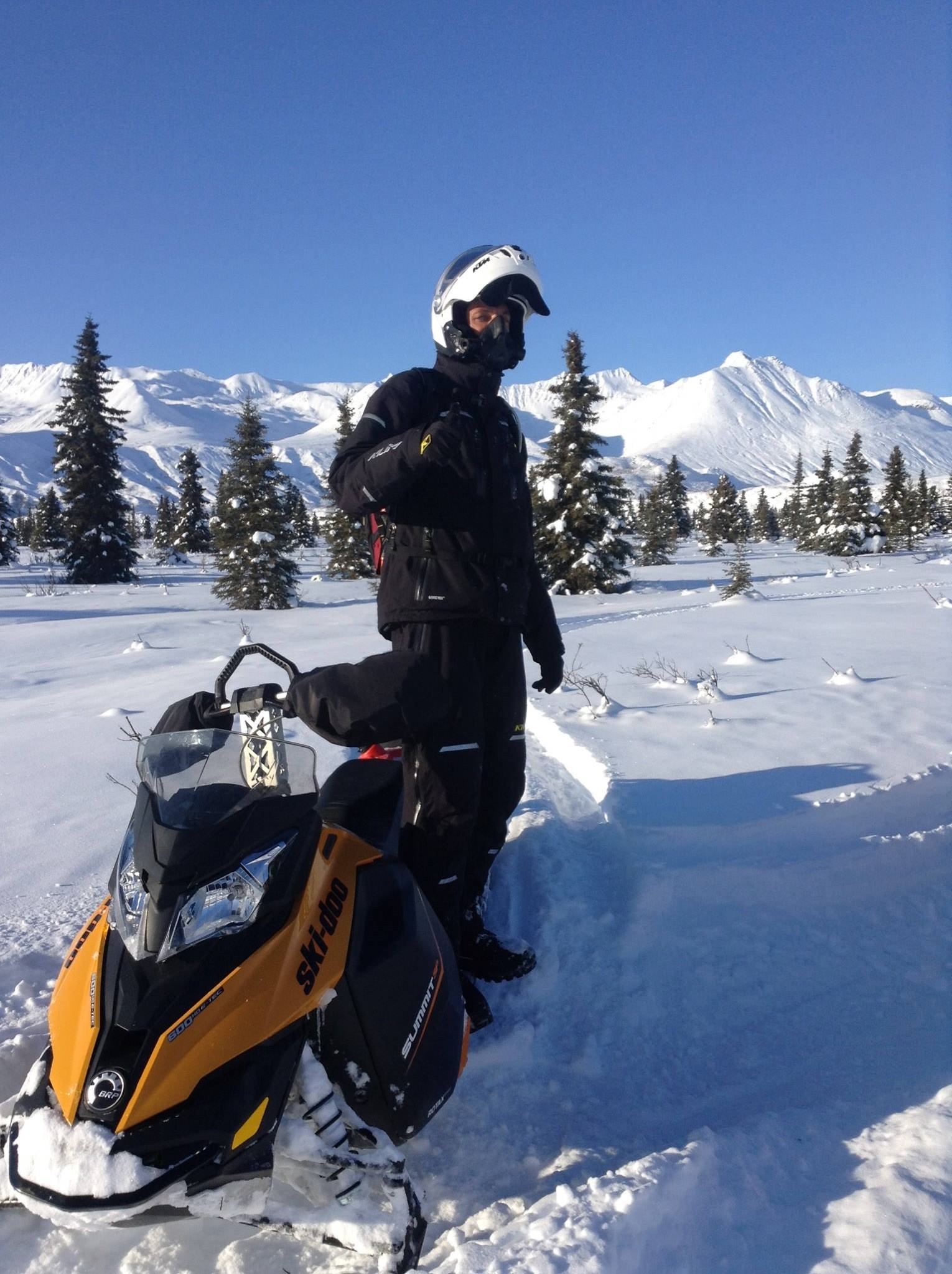 Alaska Wild Guides Backcountry Snowmobile Adventures